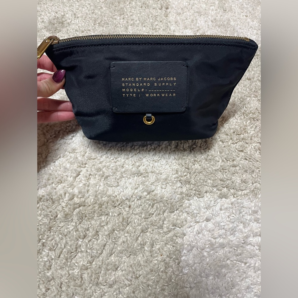 Marc Jacobs Black makeup / travel Pouch